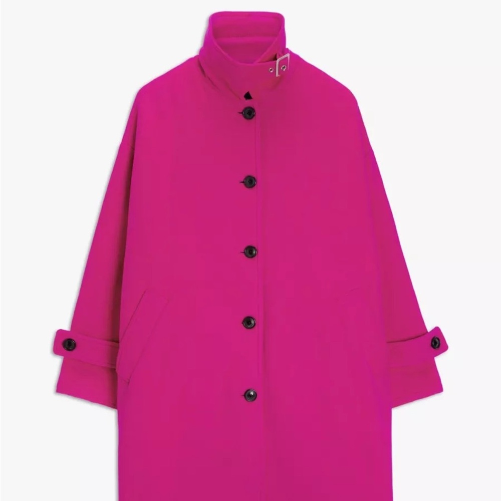 Banana Republic Pink Pea Coat